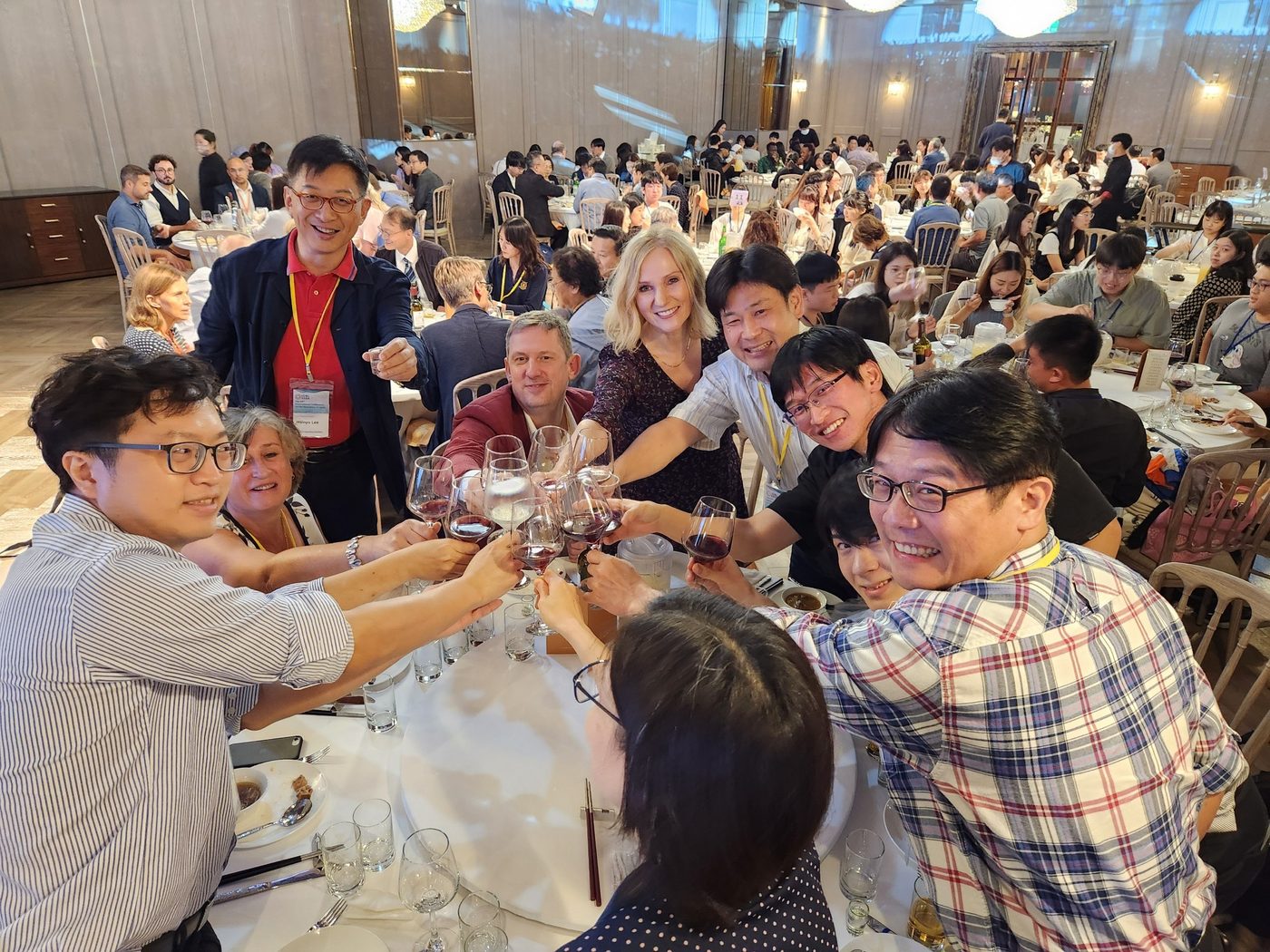 Gala dinner toast at the 64th ICBL Taipei